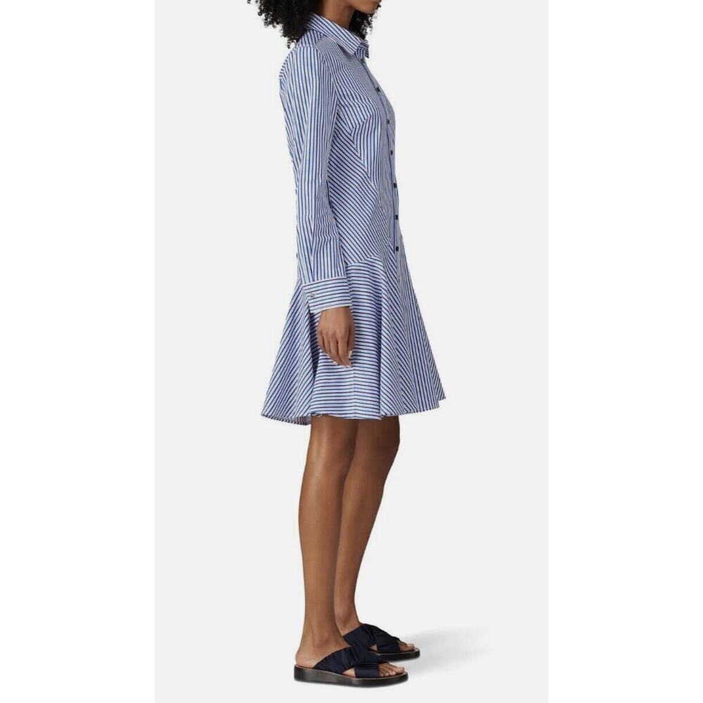 Derek Lam Collective, Striped Button Down Dress, … - image 2